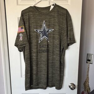 Nike Olive Green Dallas Cowboys Tee